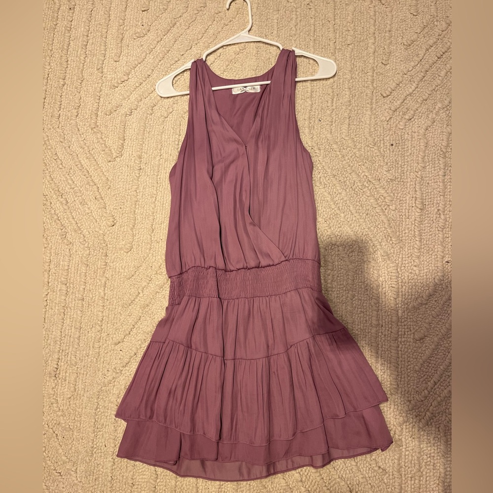 Lassiter Purple Drop Waist Dress Women’s Size M